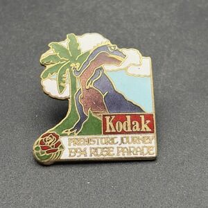 1994 Rose Parade Prehistoric Journey Dinosaur Kodak Sponsor Lapel Hat Pin